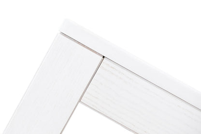 CONSOLLE ALLUNGABILE Finitura Frassino Bianco 383cm - 16 posti