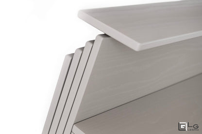 CONSOLLE ALLUNGABILE Finitura Rovere Tortora 475cm - 20 posti