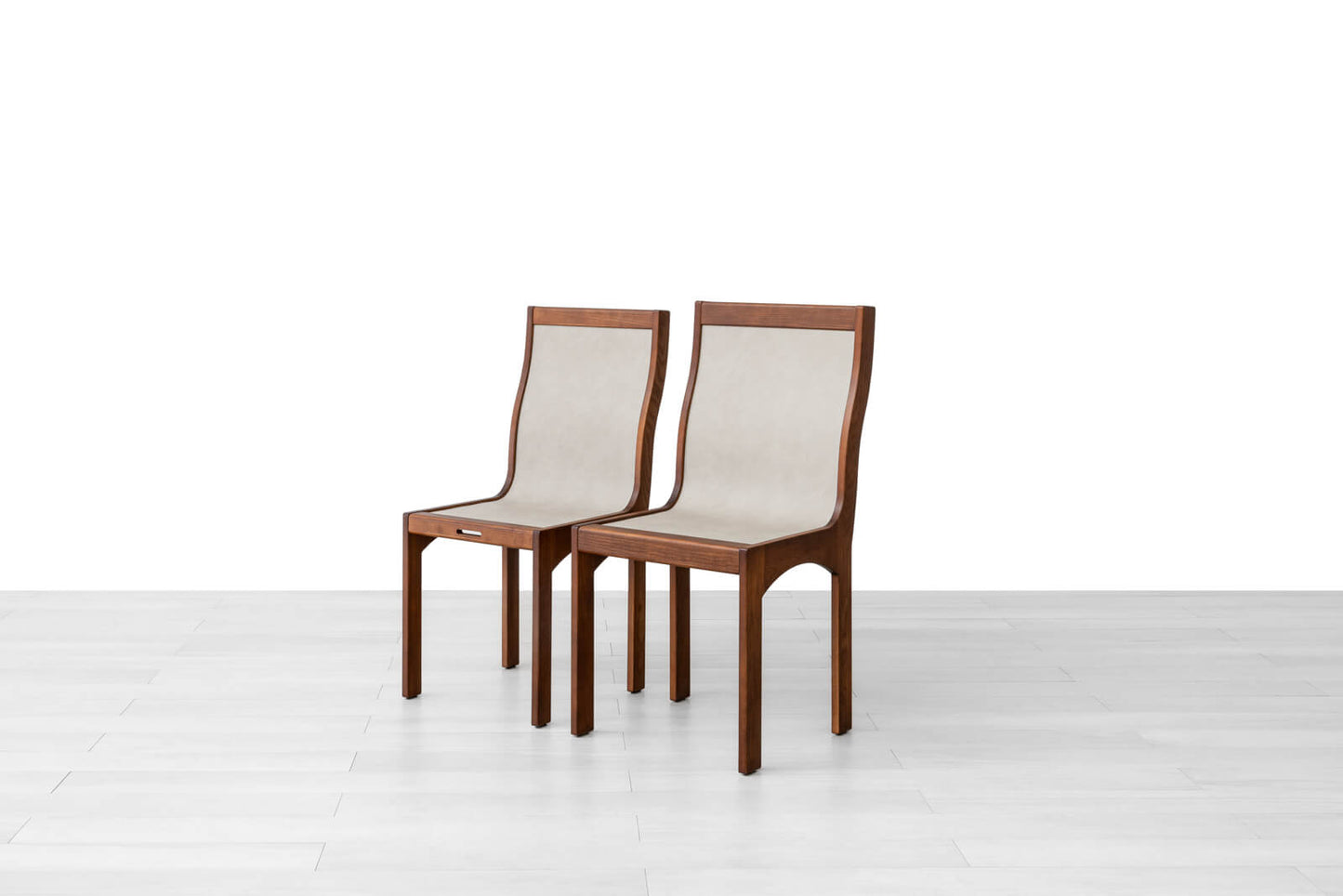 SEDIA DUPLEX Finitura in Arte Povera Similpelle Panna