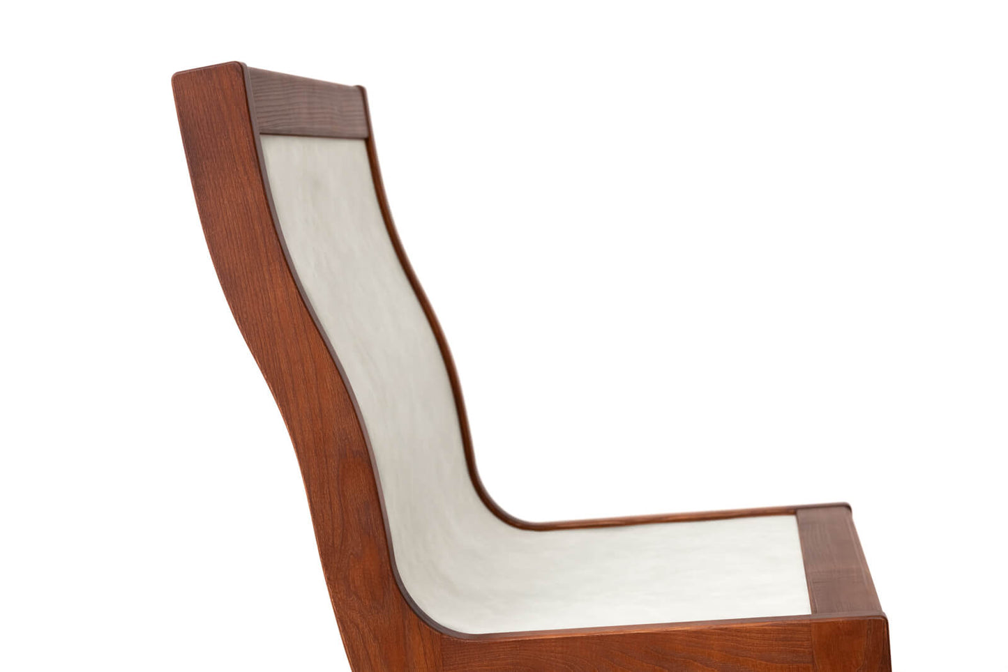 SEDIA DUPLEX Finitura in Arte Povera Similpelle Panna