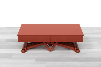 TAVOLINO ESTENSIBILE PLUS Top Cristallo - 14/16 posti