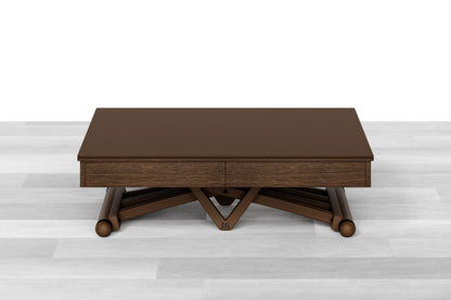 TAVOLINO ESTENSIBILE PLUS Top Cristallo - 14/16 posti