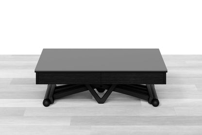 TAVOLINO ESTENSIBILE PLUS Top Cristallo - 14/16 posti