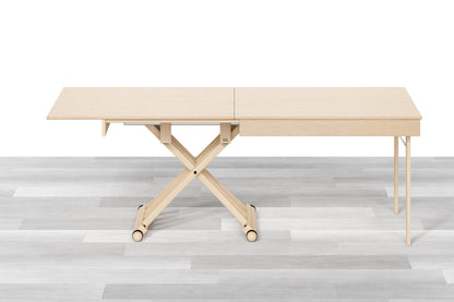 TAVOLINO TRASFORMABILE Top Intarsiato - 8/10 posti