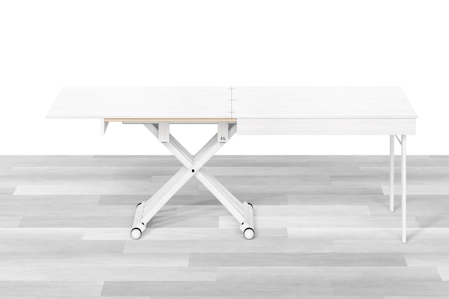 TAVOLINO TRASFORMABILE Legno - 8/10 Posti