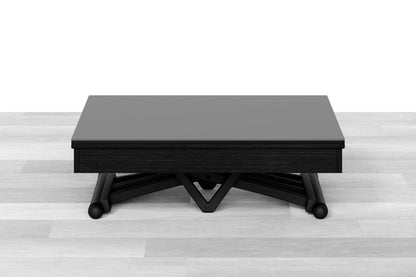 TAVOLINO TRASFORMABILE - Top Cristallo - 4/6 posti