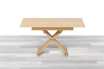 TAVOLINO TRASFORMABILE Top Intarsiato - 4/6 posti