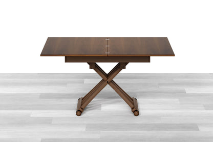 TAVOLINO TRASFORMABILE Top Intarsiato - 4/6 posti