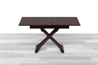 TAVOLINO TRASFORMABILE Top Intarsiato - 4/6 posti