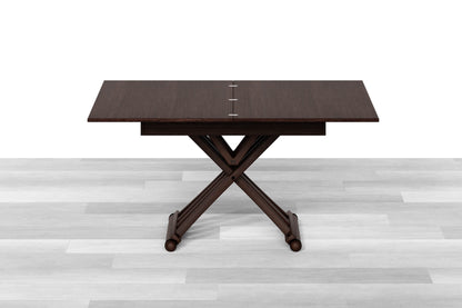 TAVOLINO TRASFORMABILE Top Intarsiato - 4/6 posti