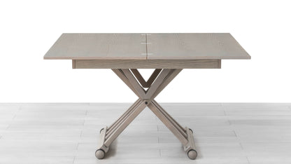 TAVOLINO TRASFORMABILE Finitura Frassino Nuvola 130cm - 6 posti