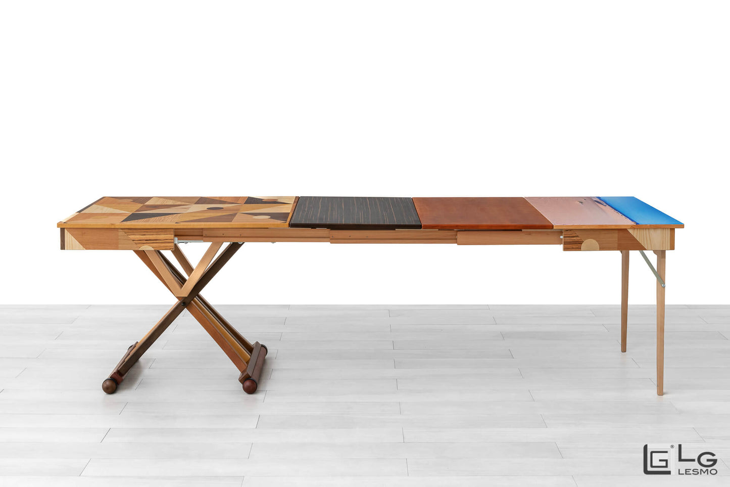 TAVOLINO ESTENSIBILE Finitura Geometrico 271cm - 12 posti