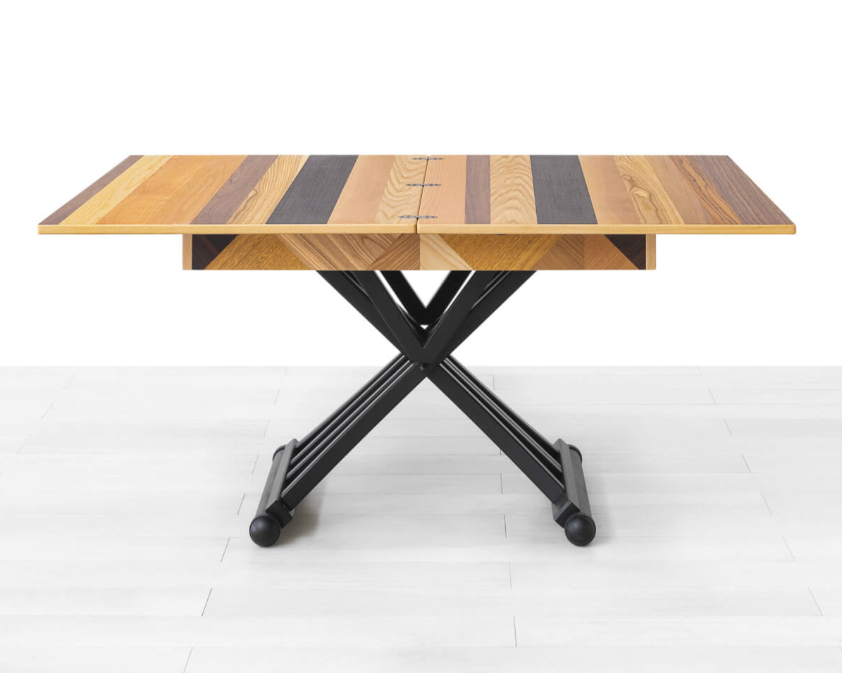 TAVOLINO TRASFORMABILE Finitura Geometrico 152cm - 6/8 posti