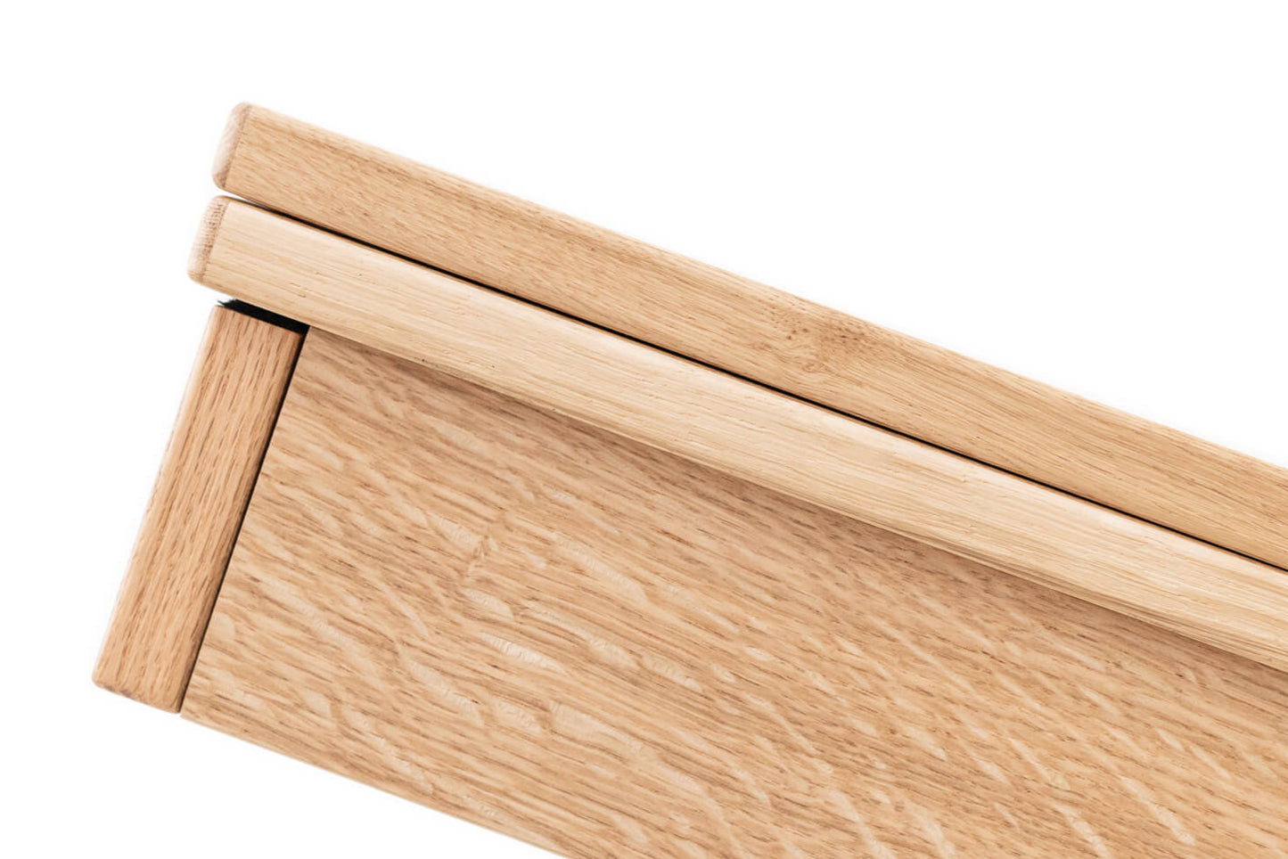 TAVOLINO TRASFORMABILE Finitura Rovere Grezzo 200cm - 8 posti