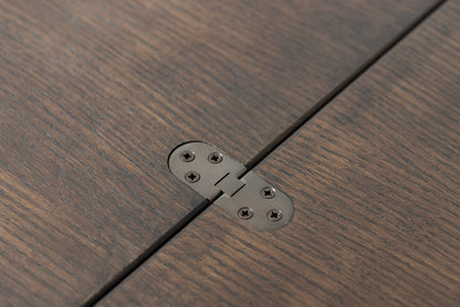 TAVOLINO TRASFORMABILE Finitura Rovere Tabacco 200cm - 8 posti