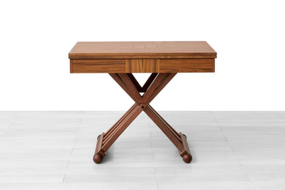 TAVOLINO TRASFORMABILE Finitura Palissandro 130cm - 6 posti