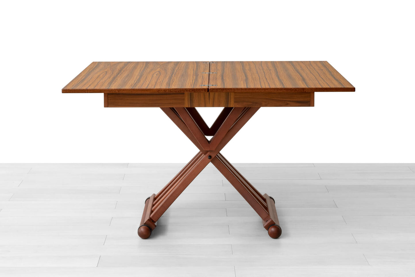 TAVOLINO TRASFORMABILE Finitura Palissandro 130cm - 6 posti