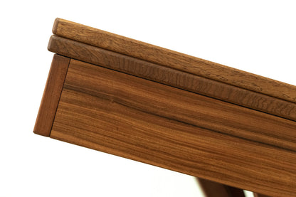 TAVOLINO TRASFORMABILE Finitura Palissandro 130cm - 6 posti