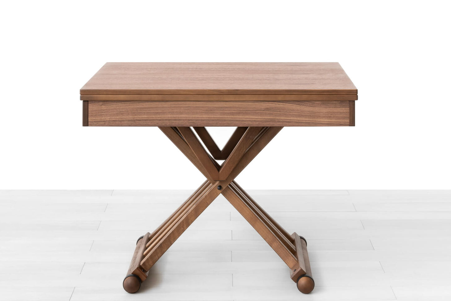 TAVOLINO TRASFORMABILE Finitura Noce Canaletto Natur Wood 200cm - 8 posti