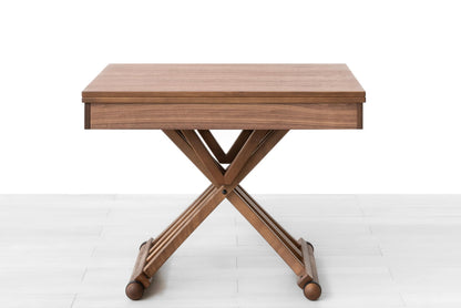 TAVOLINO TRASFORMABILE Finitura Noce Canaletto Natur Wood 200cm - 8 posti