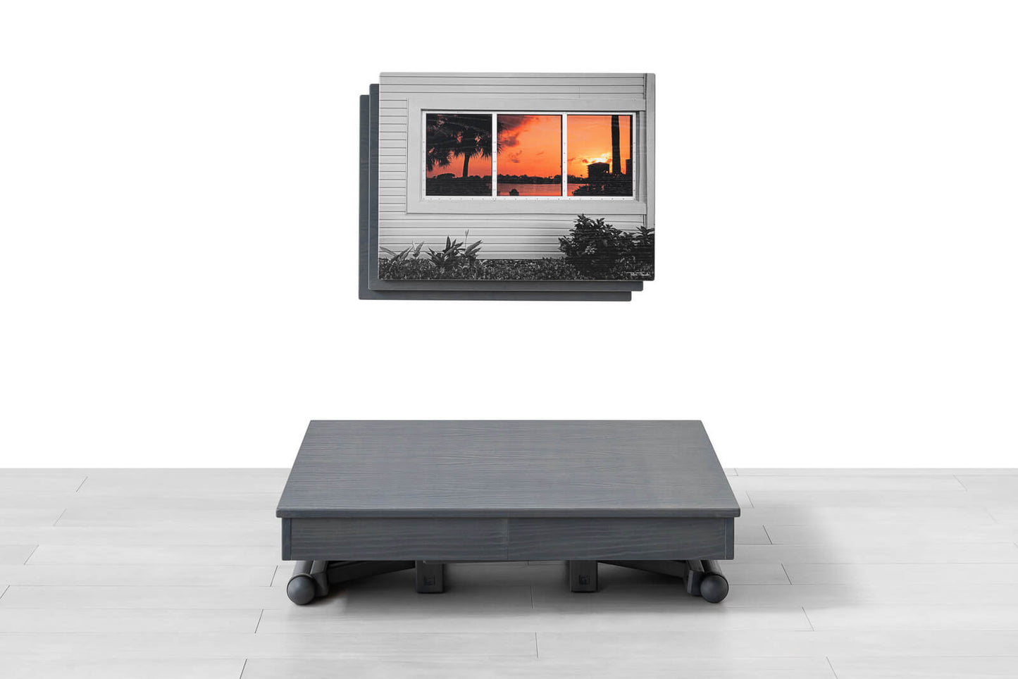 TAVOLINO ESTENSIBILE Finitura Frassino Antracite 271cm - 12 posti