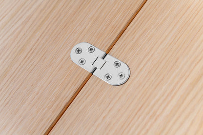 TAVOLINO TRASFORMABILE Finitura Rovere e Rovere Bianco 152cm - 6 posti