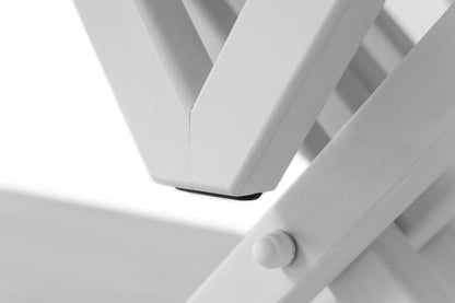 TAVOLINO TRASFORMABILE Finitura Rovere e Rovere Bianco 152cm - 6 posti