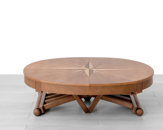 TAVOLINO ESTENSIBILE Finitura Noce Scuro 300cm - 12 posti