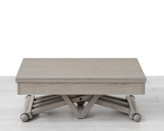 TAVOLINO TRASFORMABILE Finitura Frassino Nuvola 130cm - 6 posti
