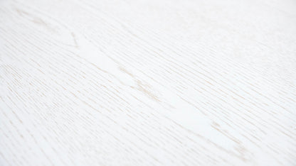 TAVOLINO TRASFORMABILE Finitura Rovere Bianco 152cm - 6 posti