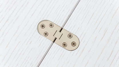TAVOLINO TRASFORMABILE Finitura Rovere Bianco 152cm - 6 posti