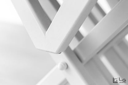 TAVOLINO ESTENSIBILE Finitura Frassino Bianco e Cristallo 304cm - 14 posti