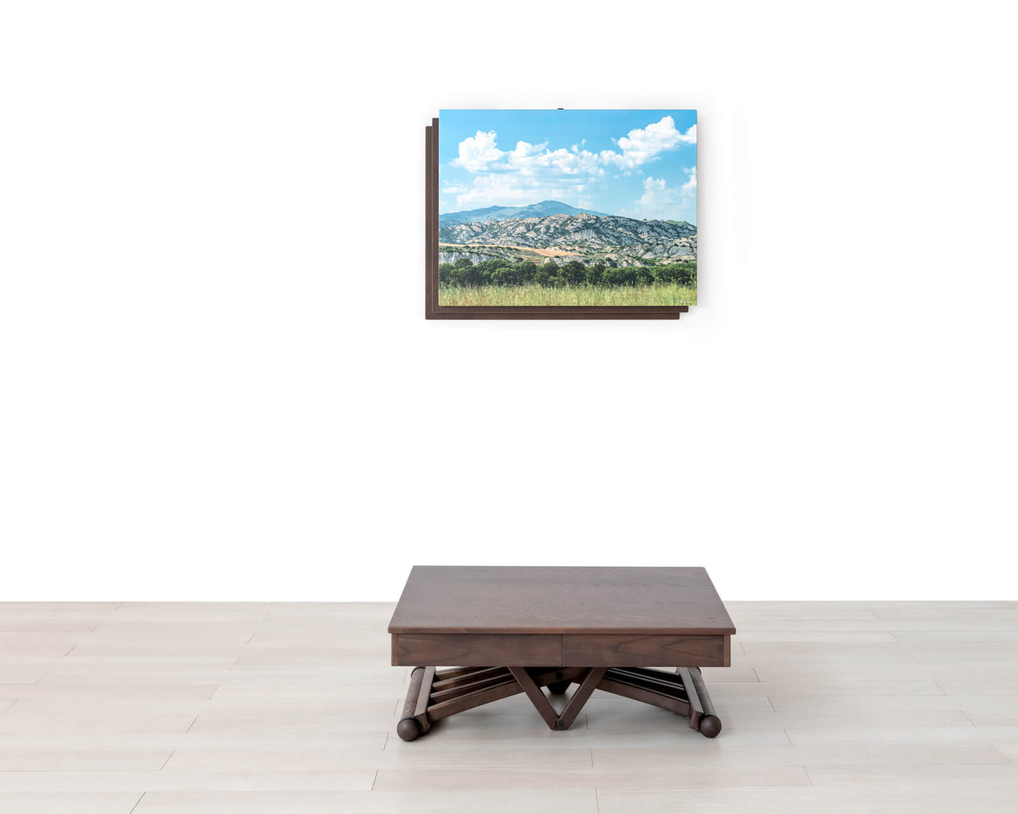 TAVOLINO ESTENSIBILE Finitura Rovere Tabacco 304cm - 14 posti