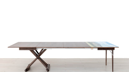 TAVOLINO ESTENSIBILE Finitura Rovere Tabacco 304cm - 14 posti