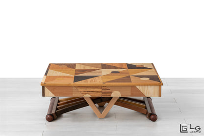TAVOLINO ESTENSIBILE Finitura Geometrico 271cm - 12 posti