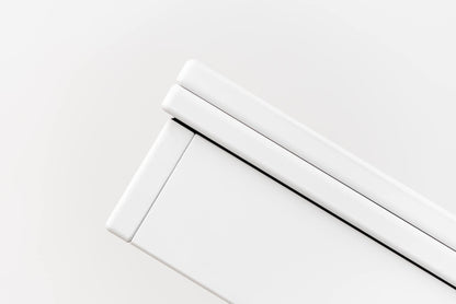 TAVOLINO TRASFORMABILE Finitura Laccato Bianco 102cm - 4 posti