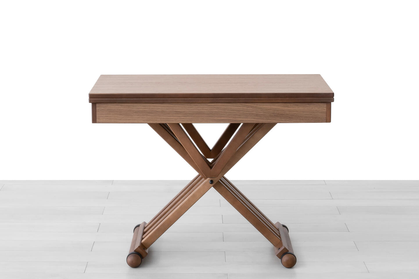TAVOLINO TRASFORMABILE Finitura Noce Canaletto 102cm - 4 posti