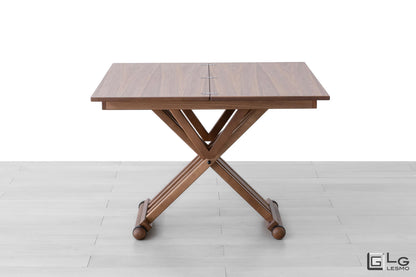 TAVOLINO TRASFORMABILE MISSISIPI Finitura Noce Canaletto Collezione Capsule 23/24