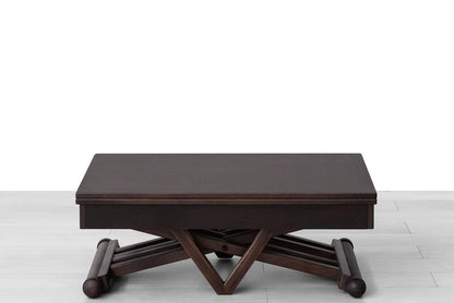 TAVOLINO TRASFORMABILE Finitura Wengé 102cm - 4 posti
