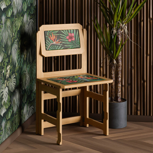 SEDIA PIEGHEVOLE AMAZZONIA Finitura Frassino Similpelle Capsule Collection 23/24